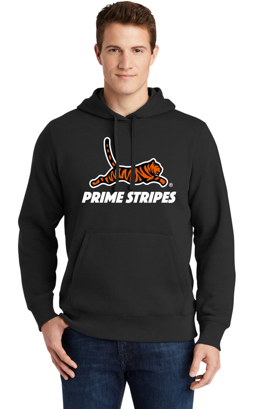 Prime Stripes Pullover Hooded Sweatshirt